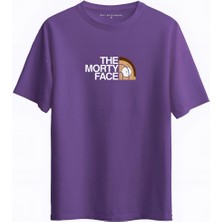 Risil-Nu Company Unisex Oversize Morty Baskılı Pamuklu Tişört | Yumuşak Dokulu, Rahat ve Casual Fashion