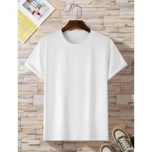 Risil-Nu Company Yeni Sezon Unisex 30/1 Penye Kumaş Oversize Rahat Kesim T-Shirt