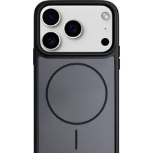 Piyasa Sepeti iPhone 17 Pro 6.3" MagSafe Destekli Premium Soft Silikon Kılıf Kömür