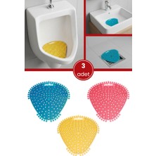 Flosoft 3 Adet Pismiss Üçgen Koku Giderici, Pisuvar Lavabo Banyo Gider Süzgeci Kir Leke Tutmaz 30 Gün Etkili