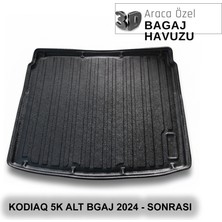 Elorcar Skoda Kodıaq 5k Alt Bgaj 2024 -Sonrası 3D Bagaj Havuzu