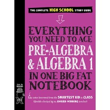 Workman Kids Everything You Need To Ace Pre-Algebra And Algebra I In One Big Fat Notebook