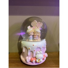 PremiumPort Renkli Balonlu Çift Detaylı Işıklı Dekorasyon Aksesuarı