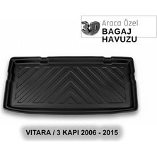 Elorcar Suzukı Vıtara / 3 Kapı 2006 - 2015 3D Bagaj Havuzu