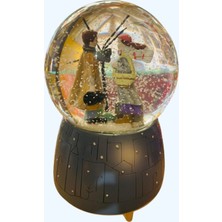 PremiumPort Müzikli Işıklı Püskürtmeli Kar Küresi, Sevgililer Günü Hediyesi