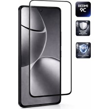 Tech&bello accessories Redmi 9c Uyumlu Tam Kaplayan Seramik Anti Statik Çizilmeye Dayanıklı Ekran Koruyucu