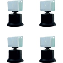 Vice Avm Bekleme Bingo Ayak U-Sunta - 50MM - Siyah 35x19 HKS281 - 4 Adet TG-V 12379