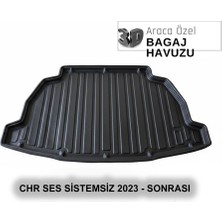 Elorcar Toyota Chr Ses Sistemsiz 2023 - Sonrası 3D Bagaj Havuzu