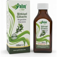 Yalın Vital Bitkisel Gliserin 100 ml | %100 Saf ve Doğal ( Cam Damlalık Hediyeli )
