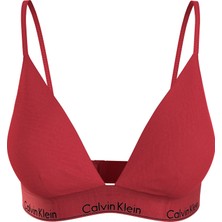 Calvin Klein Kadın Kırmızı Calvin Klein Unlıned Trıangle Kadın Kırmızı Sütyen