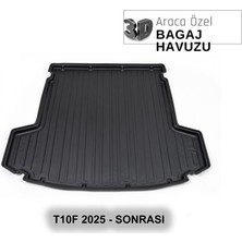 Elorcar Togg T10F 2025 - Sonrası 3D Bagaj Havuzu