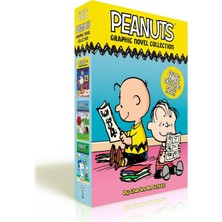 Simon Spotlight Peanuts Graphic Novel Collection (Boxed Set): Snoopy Soars To Space; Adventures With Linus And Frien