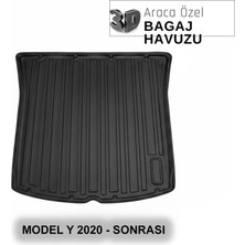 Elorcar Model Y 2020 - Sonrası 3D Bagaj Havuzu