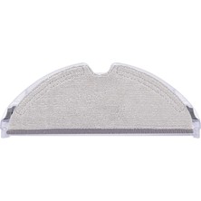 Roborock S6 Maxv ve Q7 Max Serisi ile Uyumlu Mop Tertibatı + Mop Bezi - Siyah