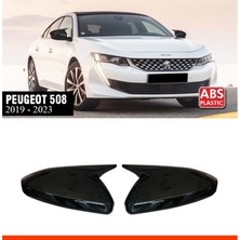 Tuning Vadisi Peugept 508 Batman Yarasa Ayna Kapağı Piano Black / 2019-2023