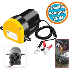 Nzb Otomobil Araba Araç Benzin Mazot Su Pompası 12V 60W Motor Yağı Yakıt Transfer Ikmal Aktarma Pompası