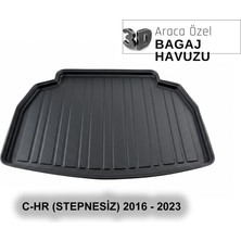 Elorcar Toyota C-Hr (Stepnesiz) 2016 - 2022 3D Bagaj Havuzu