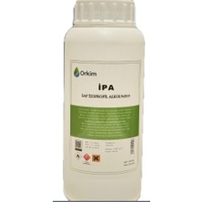 %99 Saflıkta 500 ml Saf Ipa Izo Propil Alkol Temizlik Solventi (Izo Propil Dezenfektan)