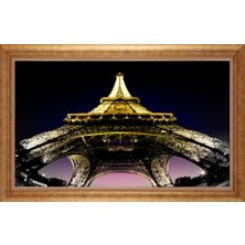 Giyense Altın Çerçeveli Paspartulu Manzara Tablo N1853