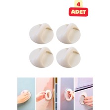 Vekorr 4 Adet Kulp Tutacağı Dolap Çekmece Cam Pratik Kendinden Yapışkanlı Açma Kulpu Tutacak