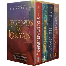 Ember Legends Of Lor'yan 4-Book Boxed Set: Six Crimson Cranes; The Dragon's Promise; Spin The Dawn; Unrave
