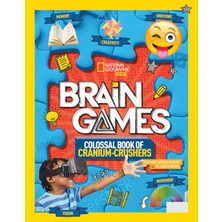 National Geographic Kids Brain Games: Colossal Book Of Cranium-Crushers: .