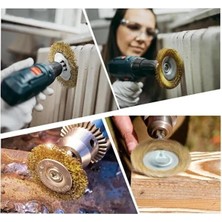 Epilons 6'lı Pimli Tel Fırça Seti - Pas Yağ Kir Boya Yapışkan Çözücü