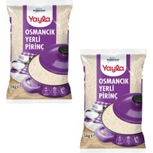 Yayla Osmancık Yerli Pirinç 5 kg X2