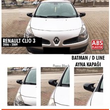 Tuning Vadisi Renaut Clio 3 Batman Yarasa Ayna Kapağı Piano Black / 2006-2009 Arası