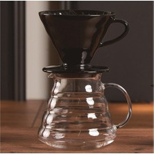 UltraMint Şık Siyah Kahve Sürahisi Seti, Pratik ve Estetik Tasarım