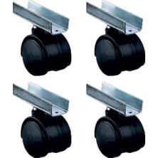 Vice Avm Küçük Plastik Uzun Sunta - 40 mm - 18MM HKS104 - 4 Adet Tg-V 12329