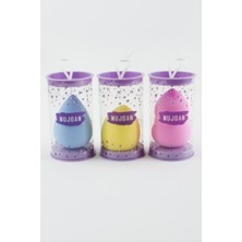 Zero Land Techmrt Silindir Kutu Yumurta Makyaj Süngeri 1 Adet-Renkli