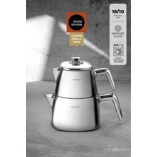 UltraMint Şık Çaydanlık Takımı, 1-2 Litrelik Modern Tasarım, Kullanımı Kolay