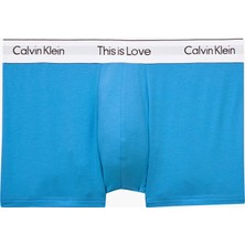 Calvin Klein Erkek Mavi Calvin Klein Trunk Erkek Mavi Boxer Set