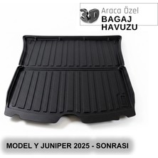 Elorcar Model Y Junıper 2025 - Sonrası 3D Bagaj Havuzu