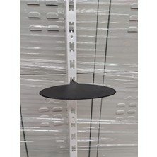 Rafburada 10 Adet Çift Delikli Dikmeye Geçen Plastik Ayakkabı Standı - Ayakkabı Askı Kancası, Ayakkabı Askı Aparatı