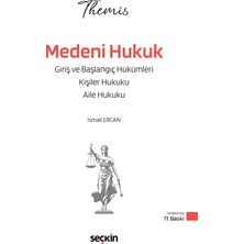 Seçkin Yayıncılık-Themıs – Medeni Hukuk I Konu Kitabı