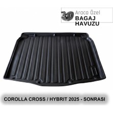 Elorcar Toyota Corolla Cross / Hybrıt  2025 - Sonrası 3D Bagaj Havuzu