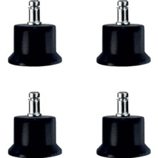 Vice Avm Bekleme Bingo Ayak Geçmeli Pimli - 50MM - Siyah 11MM HKS282 - 4 Adet TG-V 12380