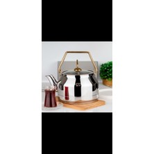 UltraMint Şık 3,5 Lt Ihlamur Demliği, Modern Tasarım, Kullanışlı ve Dayanıklı