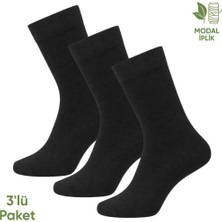 Savage Modal Iplik Erkek Soket Çorap - 6 Çift - Dikişsiz - Atlas - 18002 - Set 6