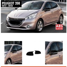 Tuning Vadisi Peugeot 208 Batman Yarasa Ayna Kapağı Piano Black / 2012 - 2018