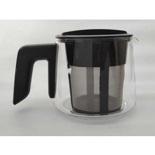 UltraMint Pratik Çay Makinesi Cam Demlik Süzgeçli, Hızlı ve Kolay Demleme