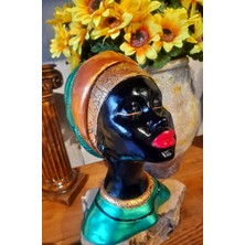 Satori Design El Boyama Arap Kız Dekoratij Obje