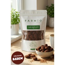 Farmio Çikolata Kaplı Badem 500GR - Sütlü Çikolata Kaplı Kakaolu Draje