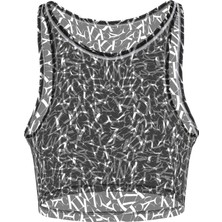 Calvin Klein Kadın Siyah Calvin Klein Tank-Mesh-Prınt Kadın Siyah Tank