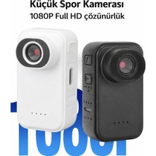 Azurtech 080P Mini Gövde Kamerası, Giyilebilir Aksiyon Gövde Kamerası, Başparmak Boyutu Kayıt Gövdesi Yıpranmış Kamera, Portatif Kamera Montajı Güvenlik, Iş, Seyahat Için