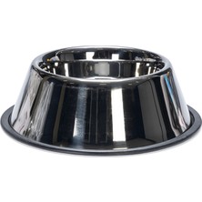 Techmrt Beeztees Uzun Kulaklı Köpek Mama Su Kabı, Paslanmaz Çelik, Kaymaz, 17,5cm, 900ML