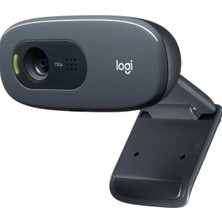 Logitech C270 Basit Hd 720P USB Mikrofonlu Webcam Siyah (960-001063)