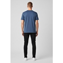 Little Cup Jeans Co Erkek Mint  Regular Fit Yumuşak Doku Basic Tişört